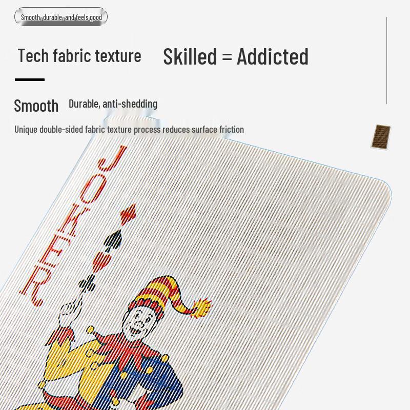 WenNiu Guandan Premium Black Core Linen Playing Cards - 10 Decks