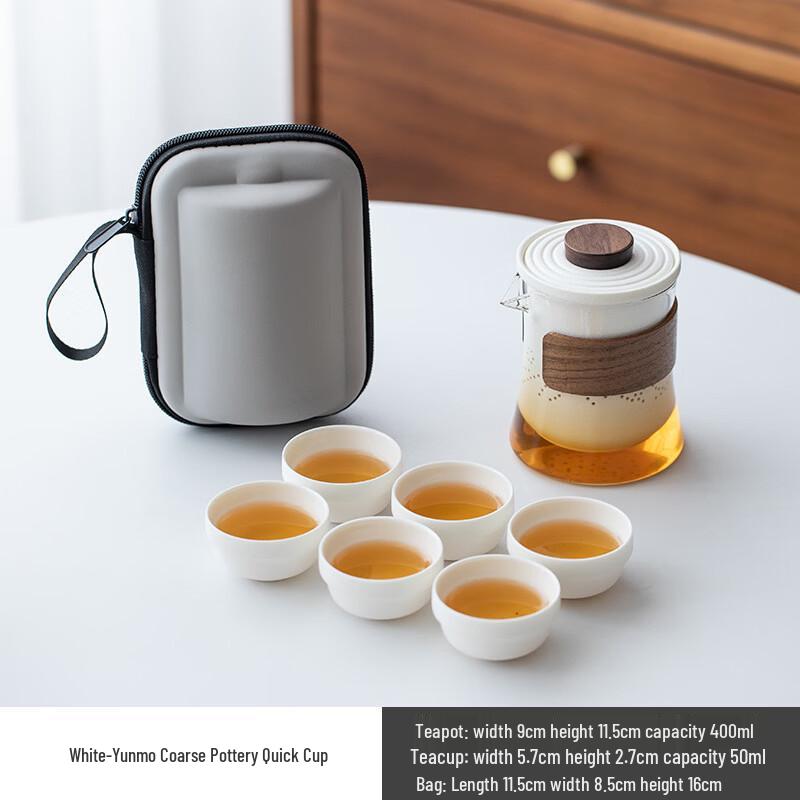 Zhui Home Ceramic Travel Tea Set