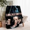 1pc Blanket Final Destination Bloodlines1 Print Design, Lightweight Blanket for Sofa, Bed- Soft &Warm, Gift for All Seasons Like Christmas, Halloween