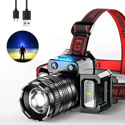 Rechargeable Headlight Led Head Torch Induction Flashlight Camping Light Super Bright Flash Head Light Fishing Hunting