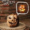 Luminous Large Halloween Pumpkin Lantern: Outdoor Decoration & Shopping Mall Display Props