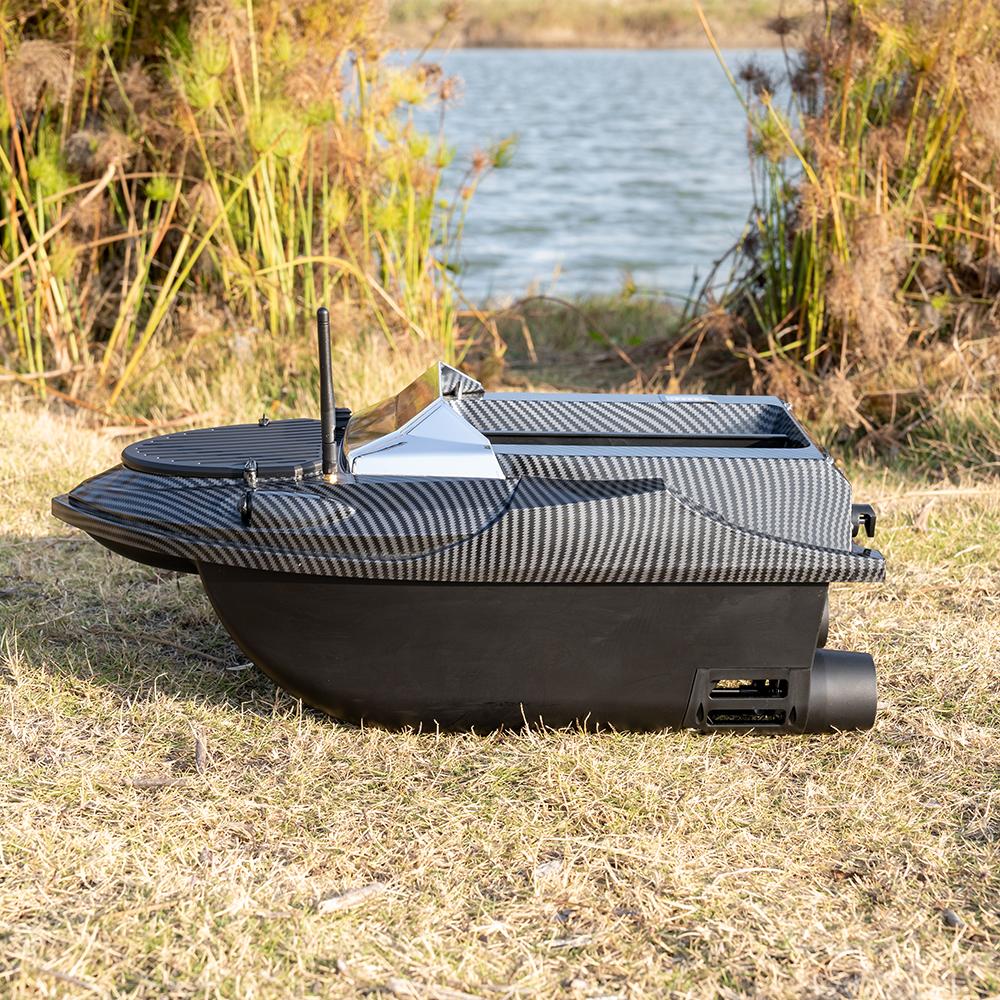 V080 GPS RC Köderboot 800m Fernsteuerung, 180 GPS-Ankerpunkte, 12V 20000mAh, Angel-Nist- & Schleppboot