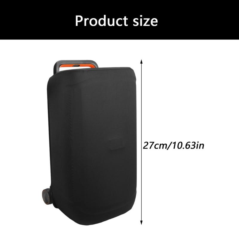 Shockproof Spandex Fiber Fabric Speaker Case With Ventilation Design For PBC120 Enhances Protections Easy Transport