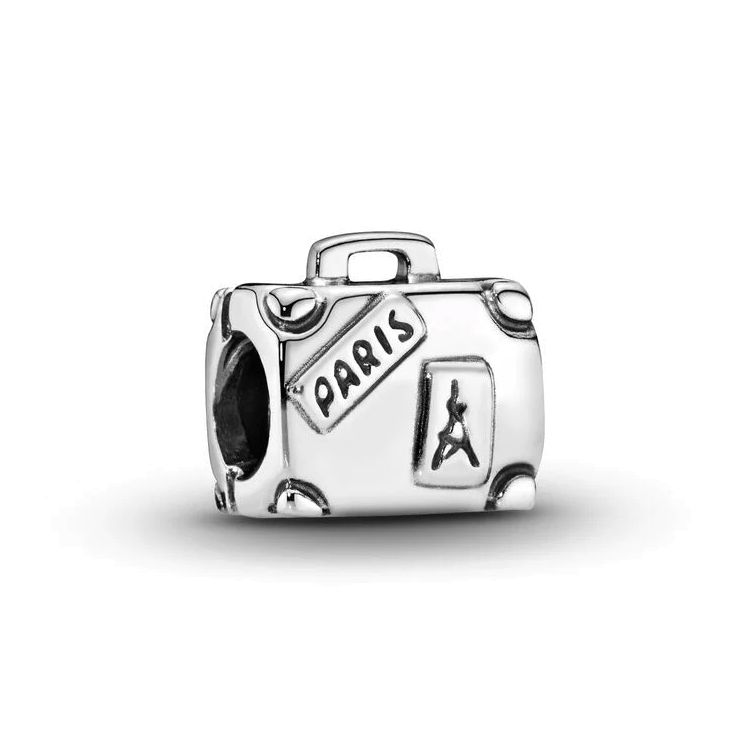

Pandora Travel Suitcase Elegant Charm Unisex luggage 790362 Silver