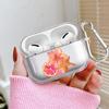 Fruit Flowers Clear Earphone Cases Cover Case For Airpods 4 Pro Pro3 1 3 2 Pro2