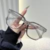 Transparent Frame Anti Blue Light Blocking Glasses Reduce Eye Fatigue Classic Computer Eyewear for Men Women Home Use
