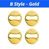 4PCS Car Door Lock Cover Logo Protection Stickers For KIA K3 K5 KX3 KX5 KX7 Sportage R Forte Carens Stinger Sorento Accessories YO7
