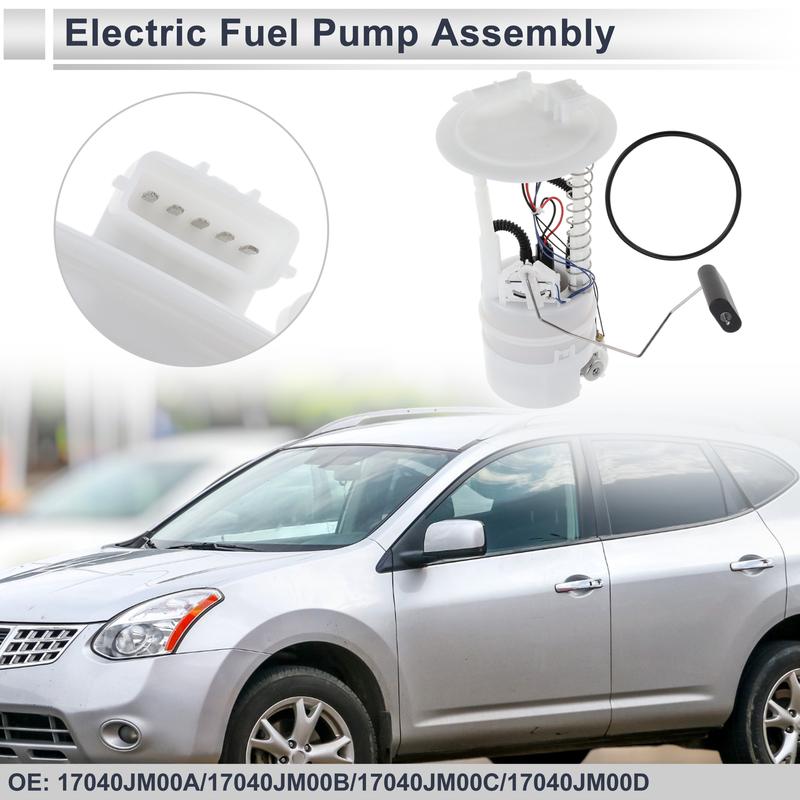 X Autohaux Fuel Pump Assembly for Nissan Rogue 2008-2013 L4 2.5L Petrol Sport Utility With Front Wheel Drive No.17040JM00A
