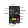 271Pcs Carp Fishing Tackle Kit Carp Hooks Quick Change Swivels Sleeves Corns Fishing Gear Set for Carp Fishing Hair Rigs