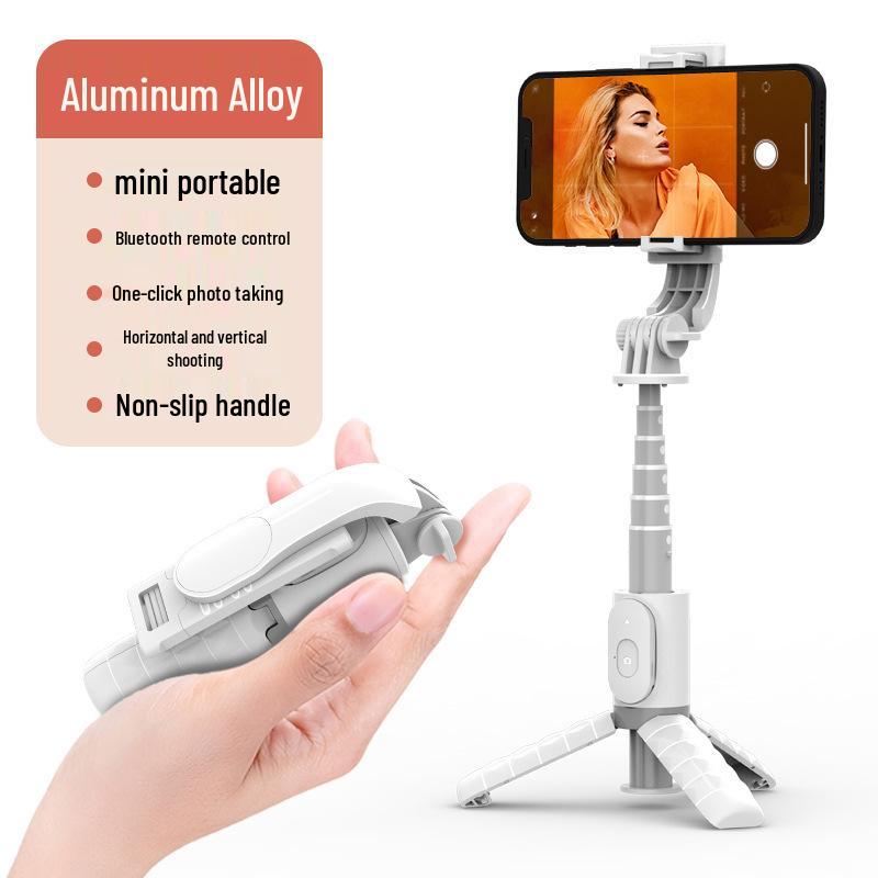 Q11 Bluetooth Selfie Stick & Tripod: Mobile Phone Remote Control, Multifunctional Aluminum Alloy Stand for Live Broadcasts.