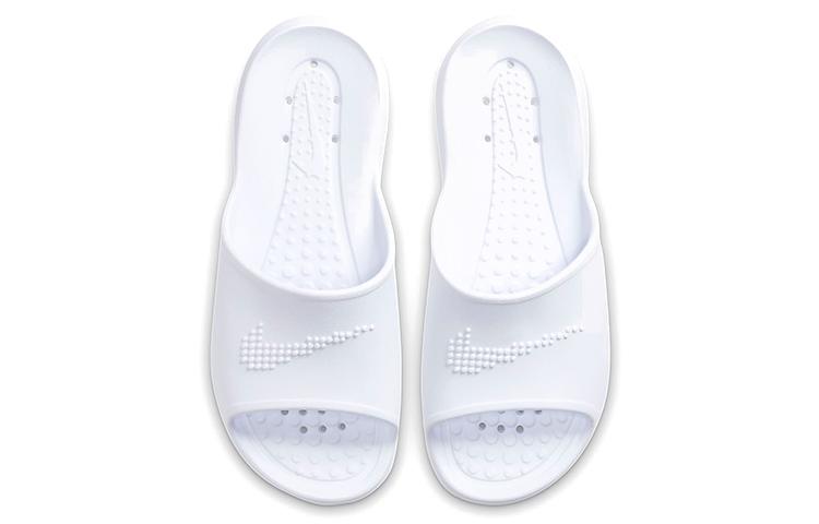 Women's Slides Nike Victori One Shower Slide Triple White (Women's) White/White/White