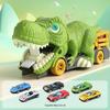Foldable Dinosaur Track Car Toy for Kids - Fun & Educational