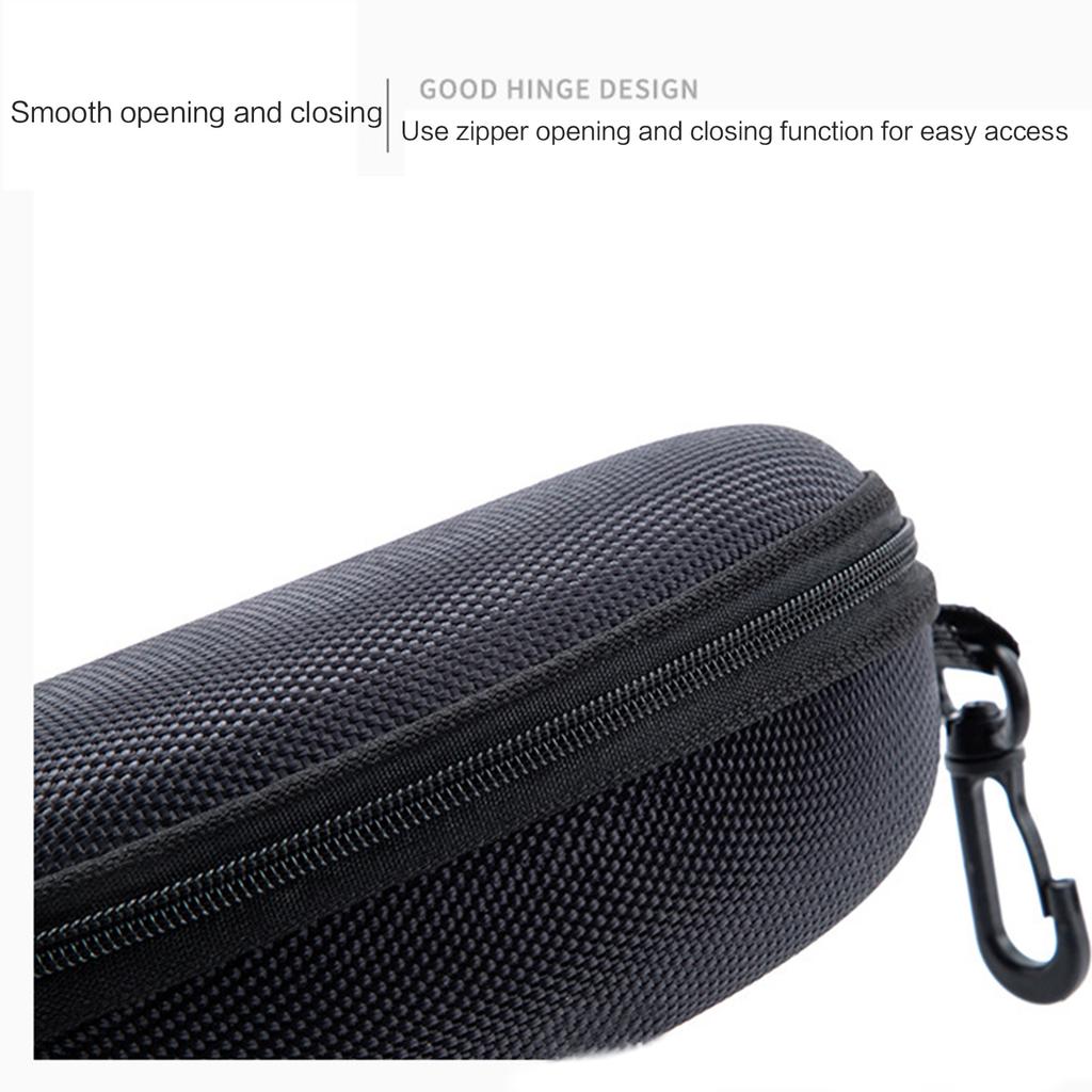 Waterproof Sunglasses Case Eyeglasses Case Hard Shell Portable Glasses Case Zipper Eyeglass Holder Hard Glasses Box