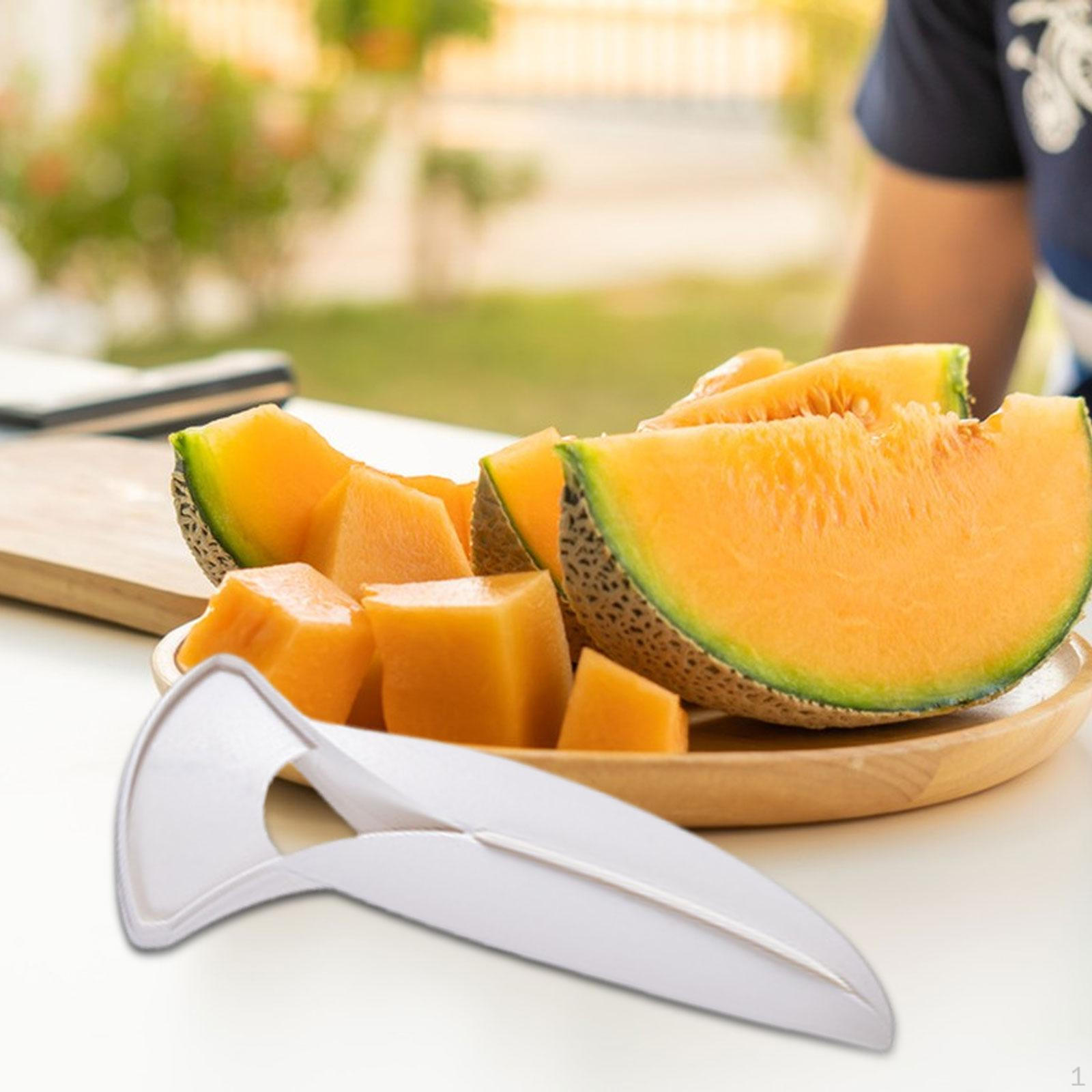 

Melon Cutter Fruit Slicer Cutting Tool for Kitchen Family Gathering белый