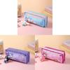 Sanrio Kuromi Canvas Pencil Case Large Capacity Durable Stationery Bag For Students
