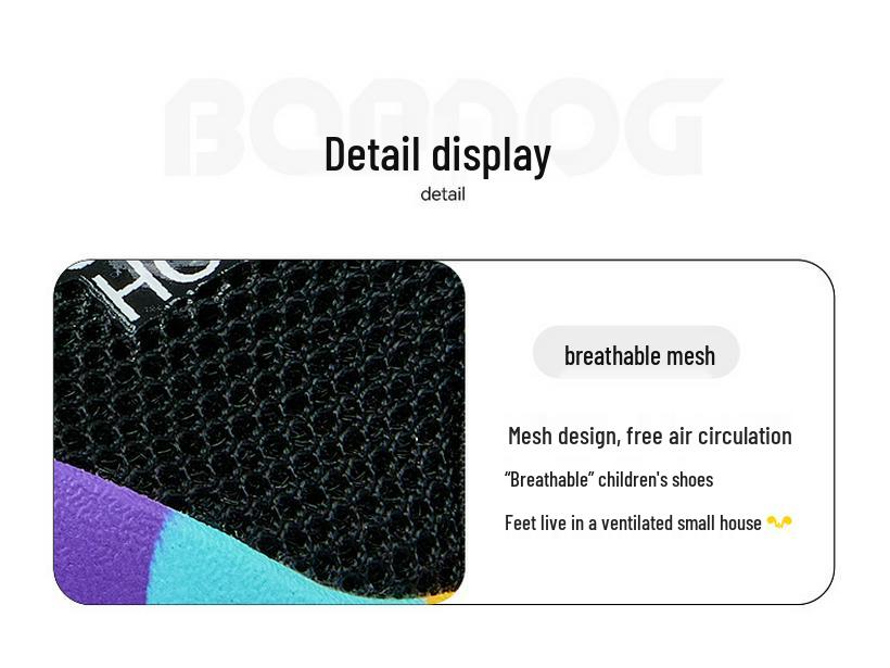 Babudou 2025 Kids' Breathable Mesh Water & Beach Sandals