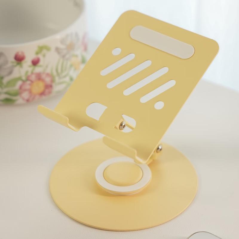 Xiaohongshu Bestseller Foldable Tablet & Phone Stand with 360° Rotation for Desktop & Live Streaming.
