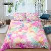 Tie Dye Duvet Cover Psychedelic Bohemian Gypsy Exotic Spiral Colorful Twin Bedding Set Microfiber Double Queen King Quilt Cover