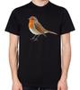 Robin Bird T-Shirt Men Women Unisex Top