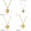 Style Star Shape Titanium Steel Pendant Necklace For Men And Women