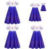 Vibrant Encanto Mirabel Isabela Pepa Princess Dress For Girls' Cosplay Parties