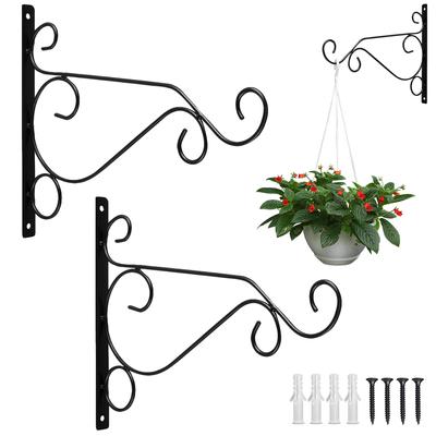 Garden Walls Flower Pots Hooks Concrete Fence Columns Balcony Hanging Basket Brackets Exquisite and Elegant Green Plant Hooks