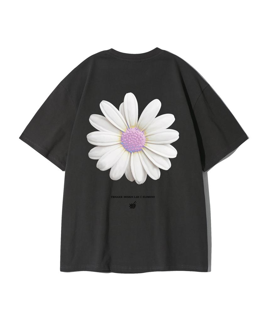 ELIMENO El Daisy Short Sleeve T-Shirt Charcoal