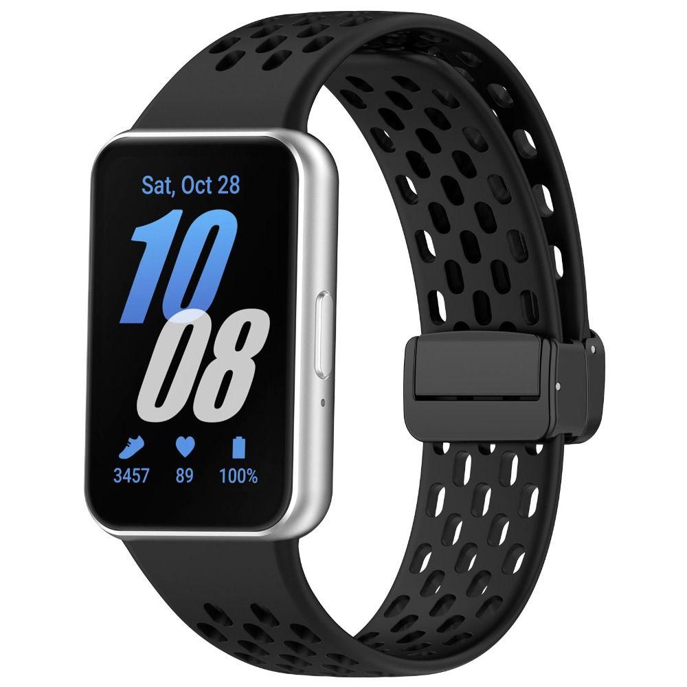 Replacement Bracelet Breathable Watchband New Silicone Watch Strap for Samsung Galaxy Fit3