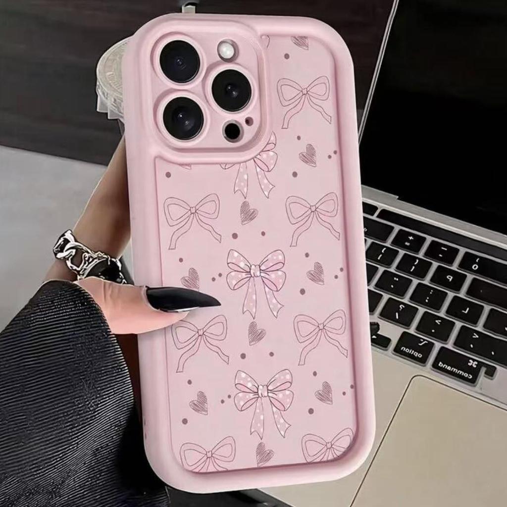 New Bowknot iPhone Case for iPhone 12-17 Pro/Max Models