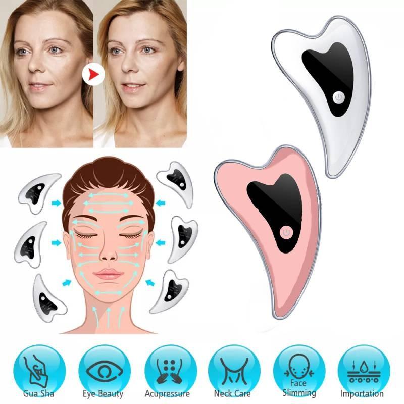 Guasha Massager Electric Gua Sha Board Face Massager Facial Scraping Scraper