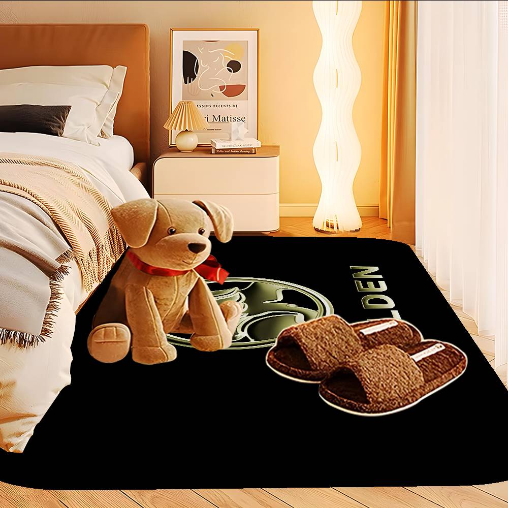 Tappetino per Porta Auto H-Holdens Stile Nordico Tappetino per Camera da Letto Soggiorno Casa Balcone Antiscivolo Alfombra