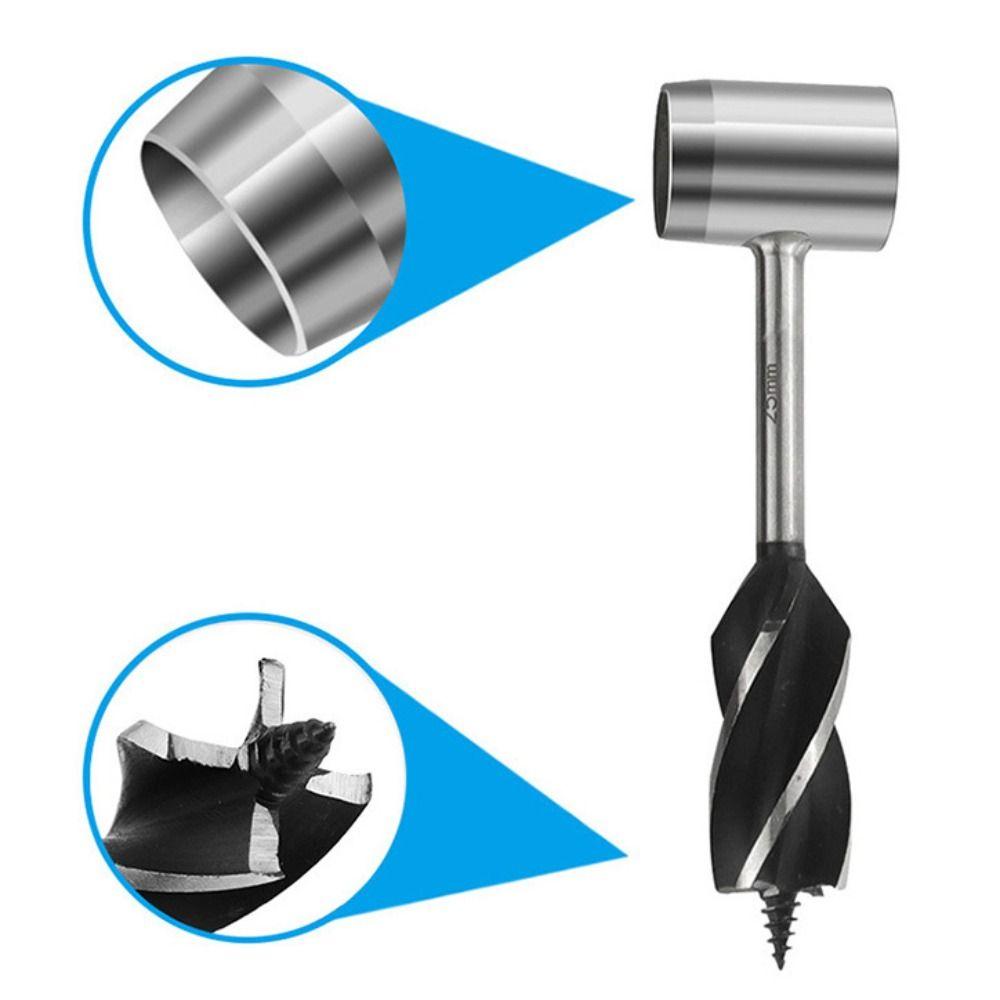 Punch Wood Drill Core Manual Hole Maker Hand Drill Tool Set Multipurpose Auger Drill Bits Camping