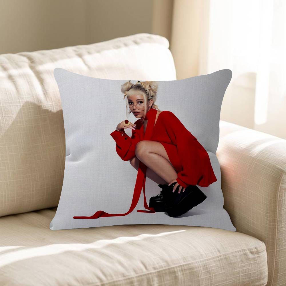 

DDoja Cat Vie Cushion Cover Pillow Cover Decor Pillowcase Printed Cushion Case For Couch 30x30 cm