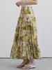 PAIGEFLYNN Wrinkle Print Chiffon Skirt_N6Bsk002C