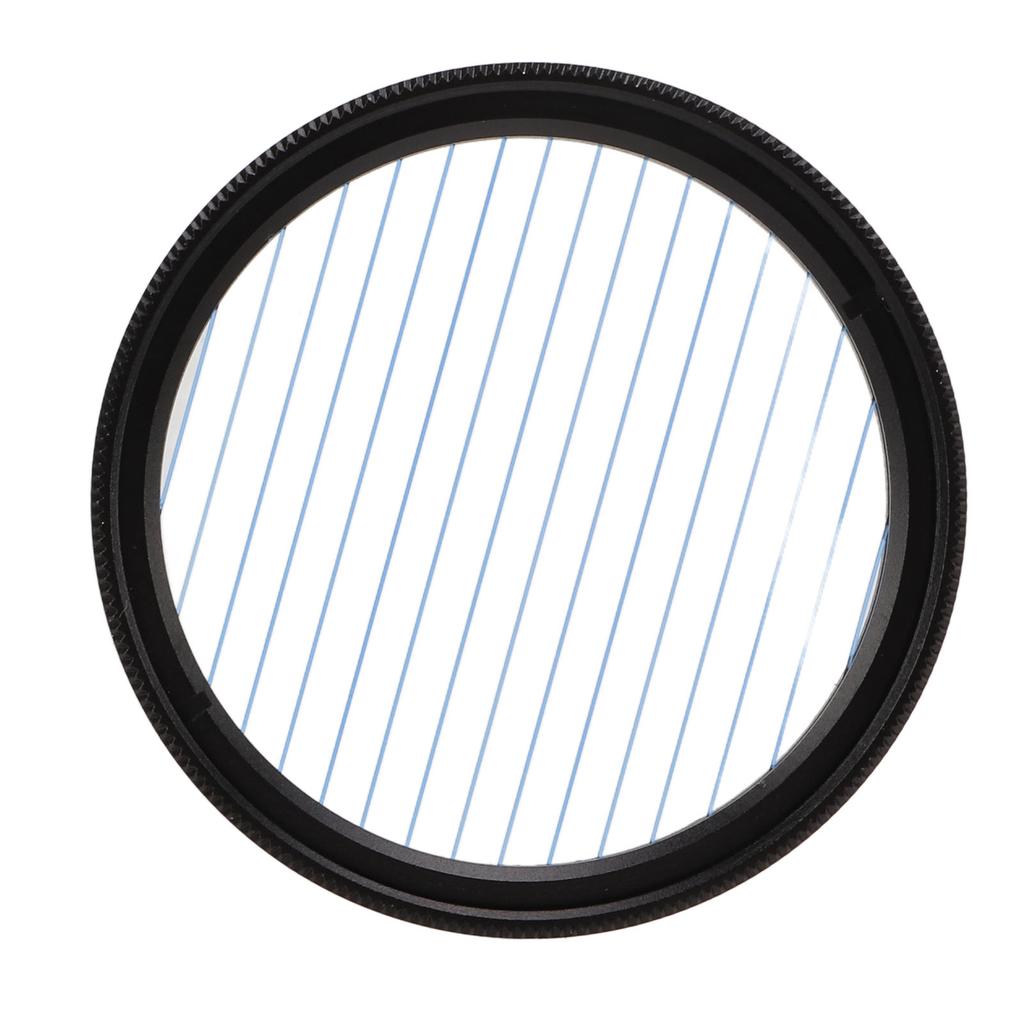 Junestar Blue Streak Special Effects Filter Dot To Line Filter Waterproof Camera Accessories 40.5mm