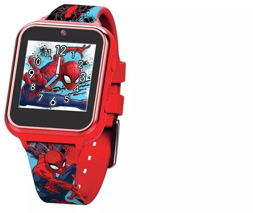 Disney Spiderman Digitaluhr, mehrfarbiges Silikonarmband, Kinder (SPD4588)