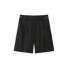 Peacebird High-Waisted Pleated Casual Pants AAGCG212N
