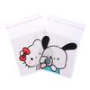 100Pcs Cute Hello Kitty Pochacco Transparent Ziplock Bag Waterproof Packing Bags Candy Biscuit Self Sealing Bag Gift Bag