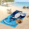 Sheffield Wednesday FC Kişiselleştirilmiş Baskılı Plaj Havlusu Futbol Logosu Destek Özel İsim Metni Emici Havlu Spor Seyahat Özel Hediye İçin