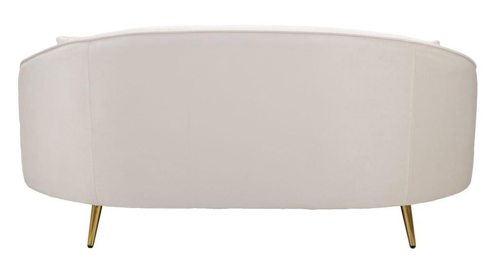 Sofa 2 Seaters Oslo With Cushions Cream Cm 148X84X68