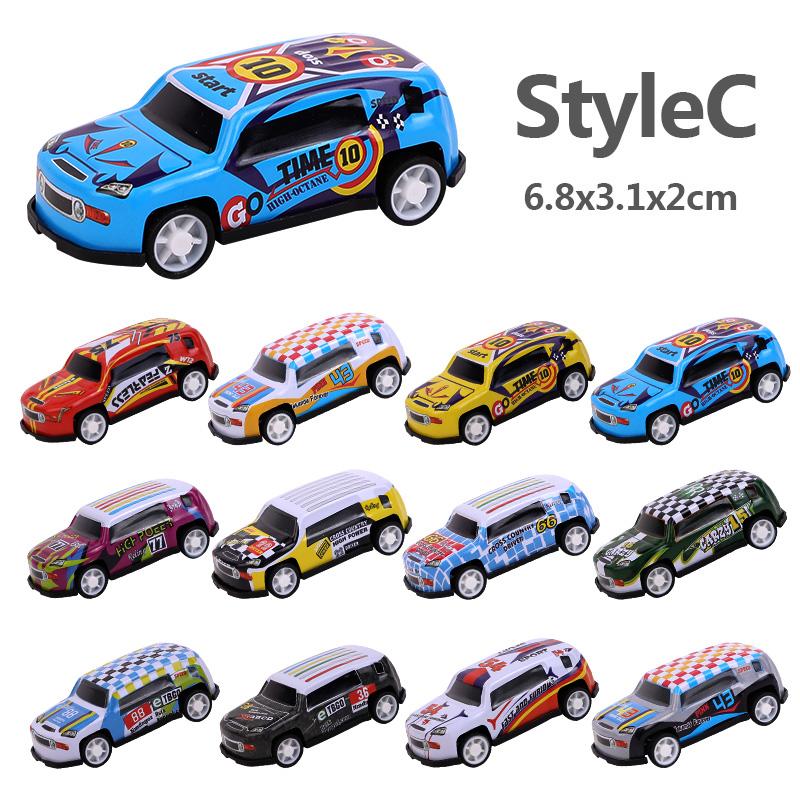 10/20Pcs Alloy Pull Back Car Kids Birthday Party Favors Goodie Pinata Fillers Mini Racing Vehicles Toy Boy Girl Christmas Gift