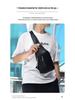 Męska wodoodporna torba crossbody z tkaniny Oxford - styl koreański, modna torba na jedno ramię