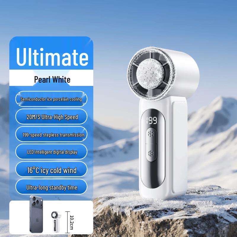 2026 Portable Ice Cooling Mini Handheld Fan