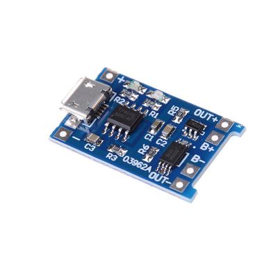 2 ks/Sada 5V Micro USB 1A 18650 Lítiová Batéria Nabíjací Modul Nabíjačka