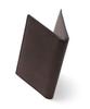 [ISIT] Men's Leather Business Card Holder (Lamb) No. 934611 (Chocolate)