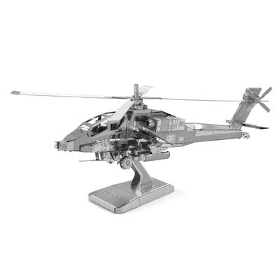 3D Metal Puzzle Airplane Fighter Wind AH 64 Apache Puzzle Medium Difficulty Gift Collection