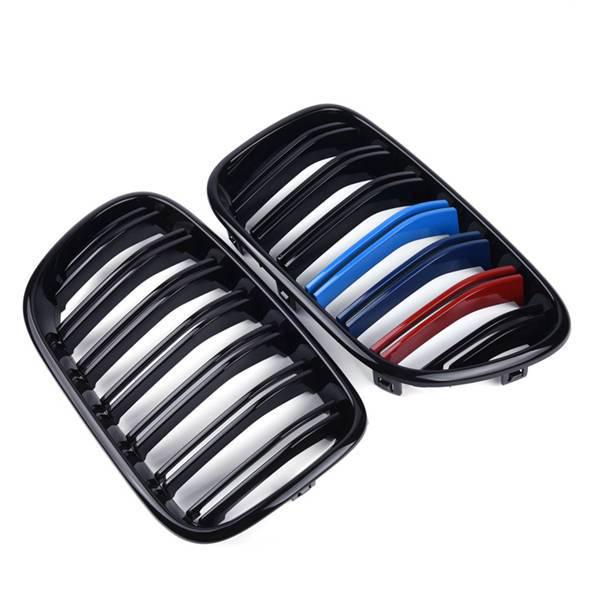 Paar Sport-Netz-Nierengitter vorne für 2010-2014 BMW X3 F25 Haube