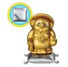 BANDAI Oeuf en Capsule Kansai Mignon et Style Japonais Formes Changeantes Statue Tanuki Statue de la Liberté et Renard Raton Laveur