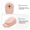 Practice Mannequin Head Easy Attachment Smooth Soft Professional Lash Mannequin Head for Makeup Training