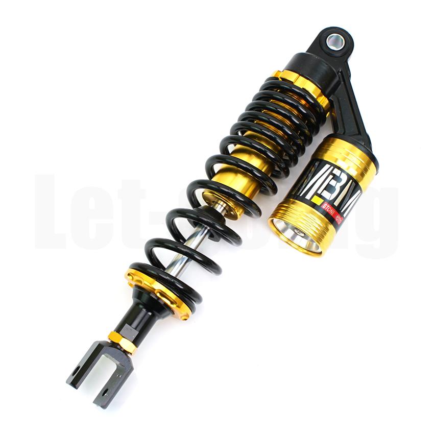 325 мм амортизатор задний амортизатор задний мотоцикл воздушный гидравлический масляный вилка подвеска уличный мотоцикл питбайк скутер велосипед золотой